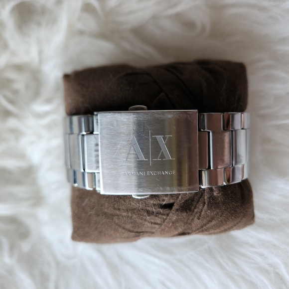 Armani Exchange Men's Watch with Metal Strap - Picture 2 of 4